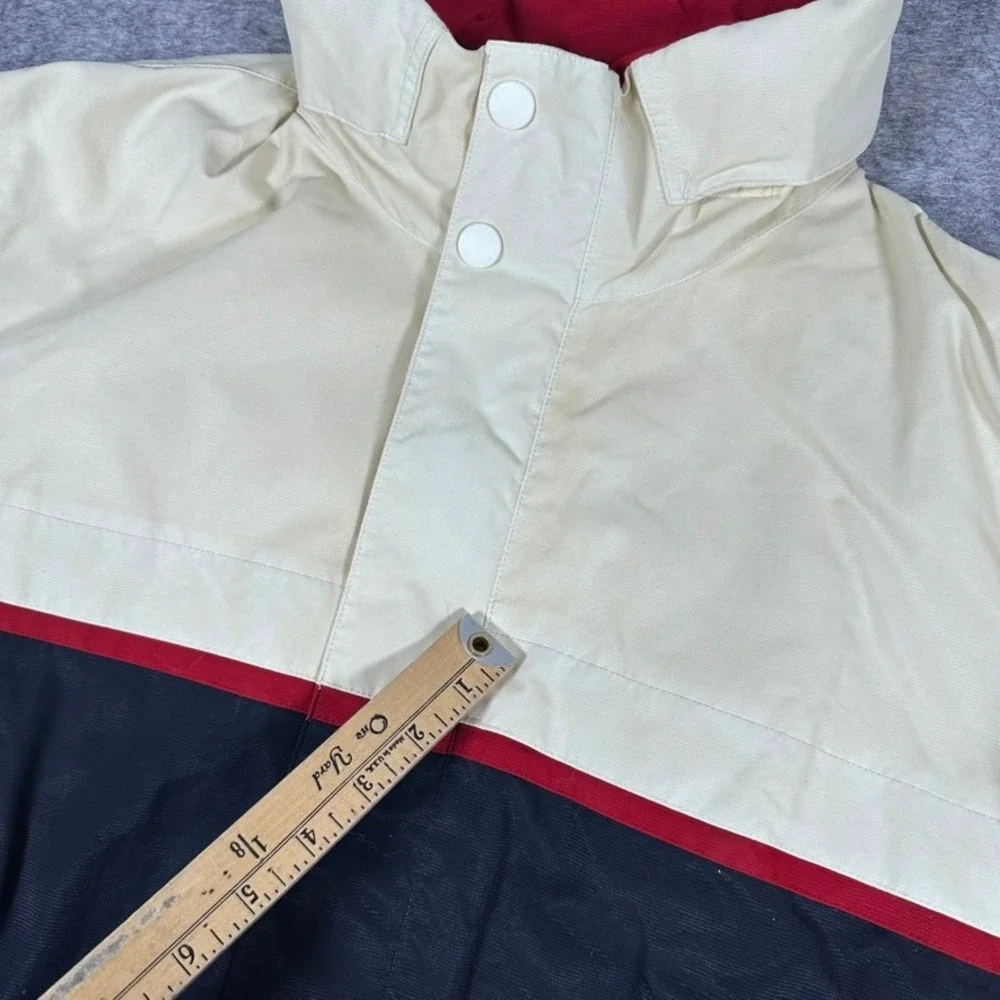 VTG Nautica Challenge NX1000 Jacket Mens‎ Large Cream Navy Red Racing Series